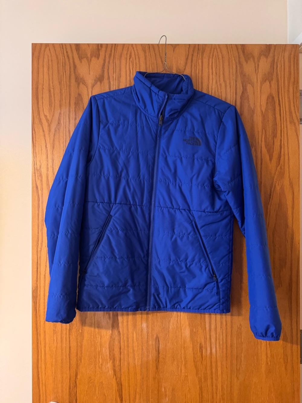 The North Face Men's Royal Blue Lightweight Puffy Jacket